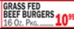 C Town GRASS FED BEEF BURGERS offer