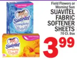 C Town SUAVITEL FABRIC SOFTENER SHEETS offer