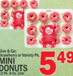 C Town GIVE & GO MINI DONUTS offer