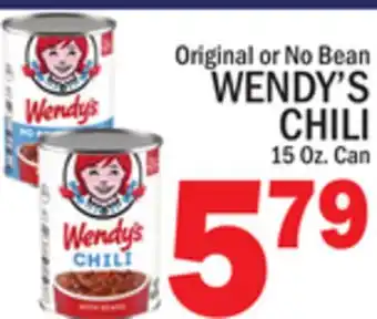 C Town WENDY'S CHILI offer