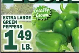 C Town EXTRA LARGE GREEN PEPPERS offer
