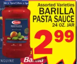 C Town BARILLA PASTA SAUCE offer