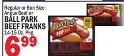 C Town BALL PARK BEEF FRANKS offer