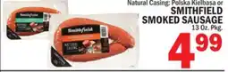 C Town SMITHFIELD SMOKED SAUSAGE offer