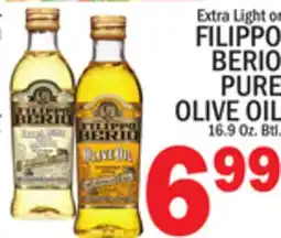 C Town FILIPPO BERIO EXTRA LIGHT OR PURE OLIVE OIL offer