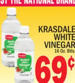 C Town KRASDALE WHITE VINEGAR offer