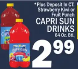 C Town CAPRI SUN DRINKS offer