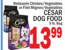 C Town CESAR DOG FOOD offer