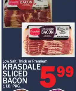 C Town KRASDALE SLICED BACON offer