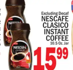 C Town NESCAFE CLASICO INSTANT COFFEE offer