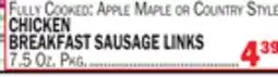 C Town CHICKEN BREAKFAST SAUSAGE LINKS offer