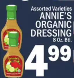 C Town ANNIE'S ORGANIC DRESSING offer
