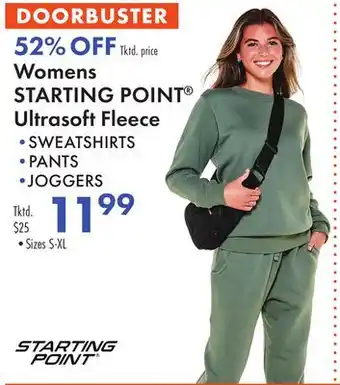 Boscov's Womens STARTING POINT Ultrasoft Fleece offer
