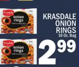 C Town KRASDALE ONION RINGS offer