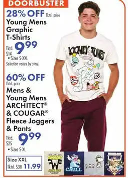 Boscov's Young Mens Graphic T-Shirt offer