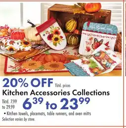 Boscov's Kitchen Accessories Collections offer