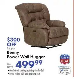 Boscov's Benny Power Wall Hugger offer