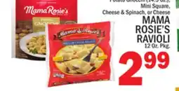 C Town MAMA ROSIE'S RAVIOLI 12 Oz. Pkg offer