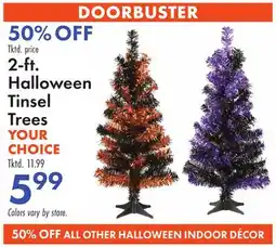 Boscov's 2-ft. Halloween Tinsel offer