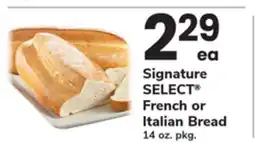 ACME Signature SELECT French or Italian Bread offer