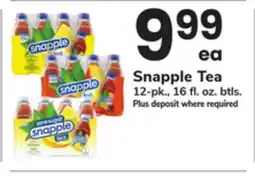 ACME Snapple Tea offer