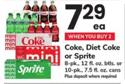 ACME Coke, Diet Coke or Sprite offer