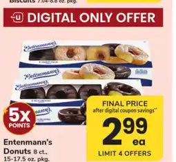 ACME Entenmann's Donuts 8 ct., 15-17.5 oz. pkg. Biscuits 7.04-8.8 oz. pkg offer