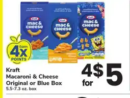 ACME Kraft Macaroni & Cheese Original or Blue Box offer
