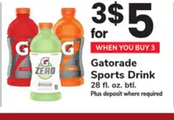 ACME Gatorade Sports Drink offer