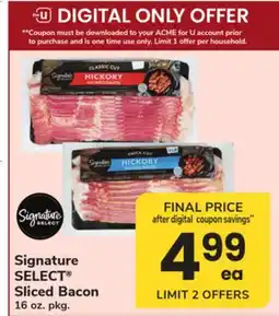 ACME Signature SELECT Sliced Bacon offer