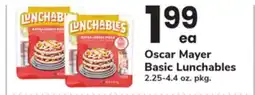 ACME Oscar Mayer Basic Lunchables offer