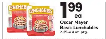 ACME Oscar Mayer Basic Lunchables offer