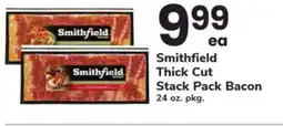 ACME Smithfield Thick Cut Stack Pack Bacon offer