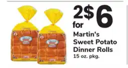 ACME Martin's Sweet Potato Dinner Rolls offer