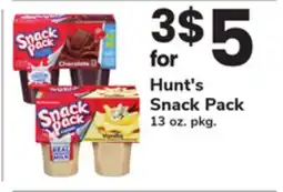 ACME Hunt's Snack Pack offer
