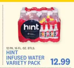 Kings Food Markets HINT INFUSED WATER VARIETY PACK offer