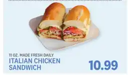Kings Food Markets ITALIAN CHICKEN SANDWICH offer
