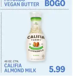 Kings Food Markets CALIFIA ALMOND MILK offer