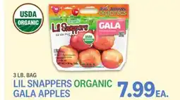 Kings Food Markets LIL SNAPPERS ORGANIC GALA APPLES offer