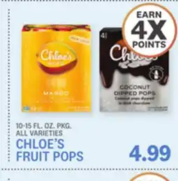Kings Food Markets CHLOE'S FRUIT POPS offer