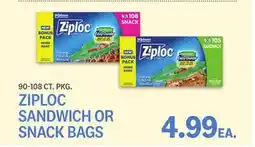 Kings Food Markets ZIPLOC SANDWICH OR SNACK BAGS offer