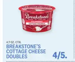 Kings Food Markets BREAKSTONE'S COTTAGE CHEESE DOUBLES offer