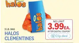 Kings Food Markets HALOS CLEMENTINES offer