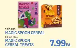 Kings Food Markets 7 OZ. PKG. MAGIC SPOON CEREAL 5.6 OZ. PKG. MAGIC SPOON CEREAL TREATS offer