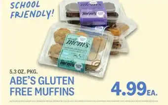 Kings Food Markets ABE'S GLUTEN FREE MUFFINS offer