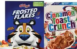 CVS Select Kellogg's cereal 7.8-14.5 oz offer