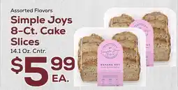 DeCicco & Sons Simple Joys 8-Ct. Cake Slices offer