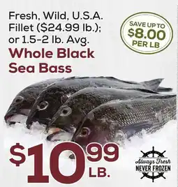 DeCicco & Sons Whole Black Sea Bass offer