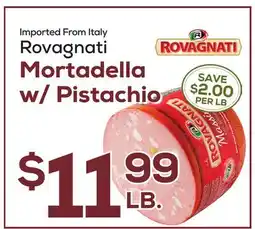 DeCicco & Sons Rovagnati Mortadella w/Pistachio offer