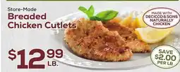 DeCicco & Sons Breaded Chicken Cutlets offer